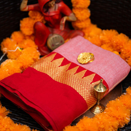 Handloom - Red & Light Red