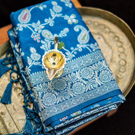 Pashmina Khaddi - Rama Green