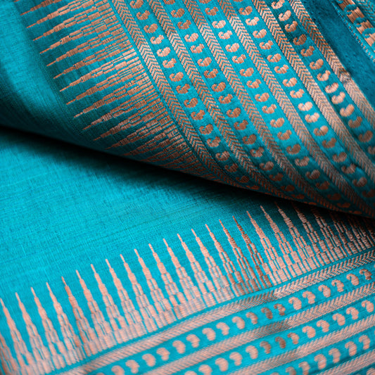 Raw Silk - Blue